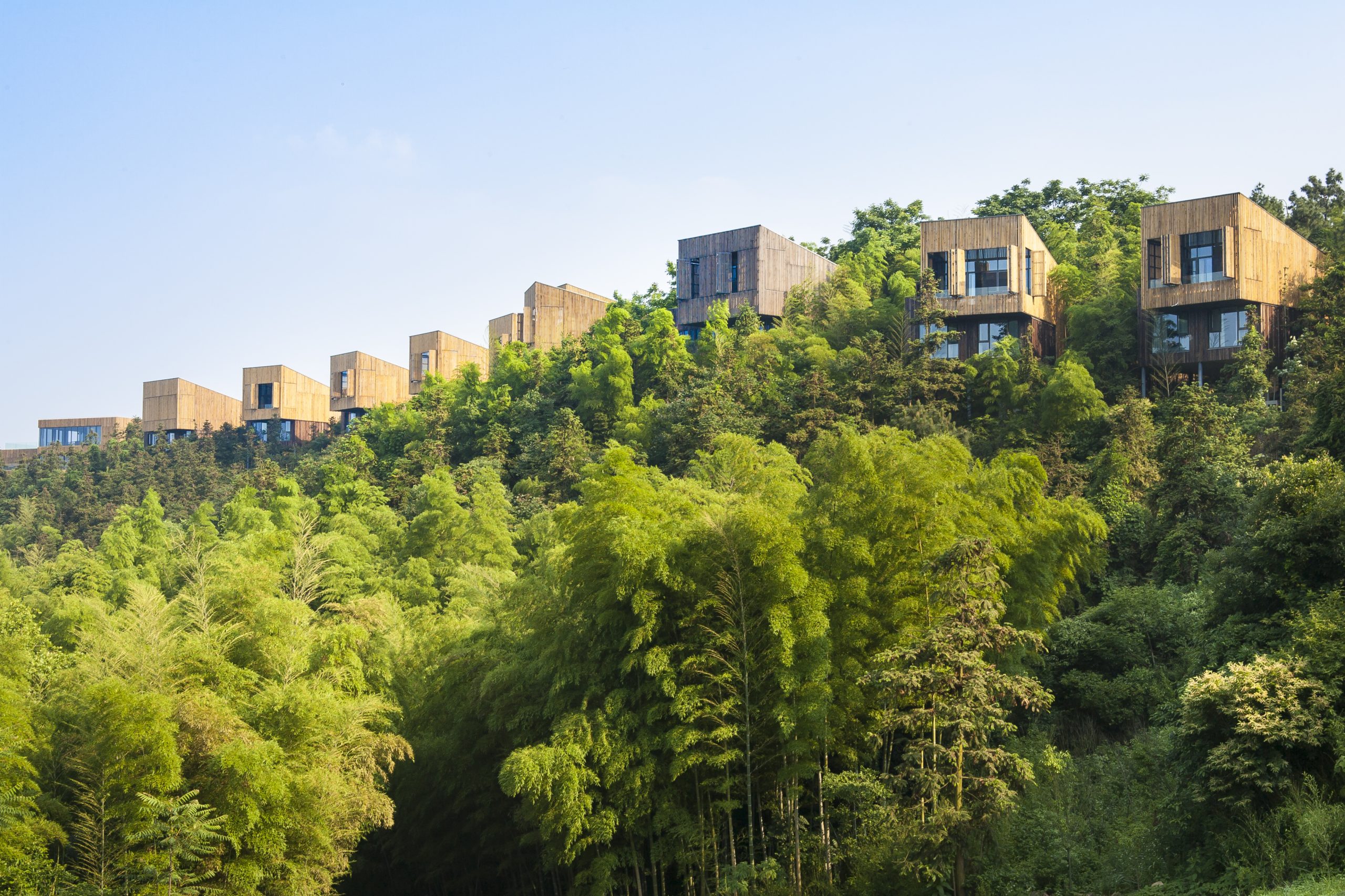 Hotspring resort treehouses Liyang